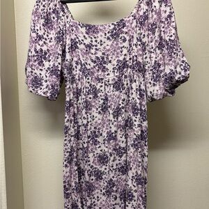 Altar’d State Floral Purple Dress
